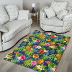 Aloha Hawaii Tropical Pattern Print Area Rug GearFrost