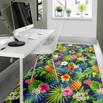 Aloha Hawaii Tropical Pattern Print Area Rug GearFrost