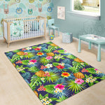 Aloha Hawaii Tropical Pattern Print Area Rug GearFrost