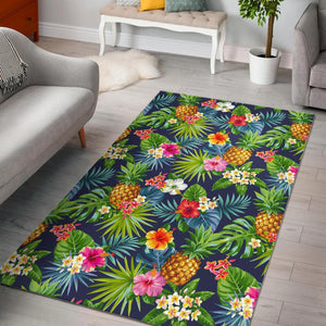 Aloha Hawaii Tropical Pattern Print Area Rug GearFrost