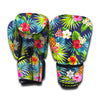 Aloha Hawaii Tropical Pattern Print Boxing Gloves