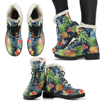 Aloha Hawaii Tropical Pattern Print Comfy Boots GearFrost