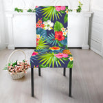 Aloha Hawaii Tropical Pattern Print Dining Chair Slipcover