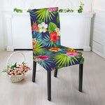 Aloha Hawaii Tropical Pattern Print Dining Chair Slipcover