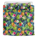 Aloha Hawaii Tropical Pattern Print Duvet Cover Bedding Set