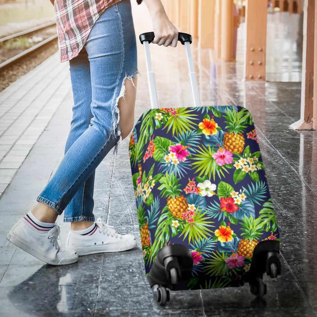 Aloha Hawaii Tropical Pattern Print Luggage Cover GearFrost