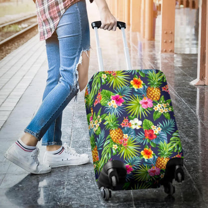 Aloha Hawaii Tropical Pattern Print Luggage Cover GearFrost