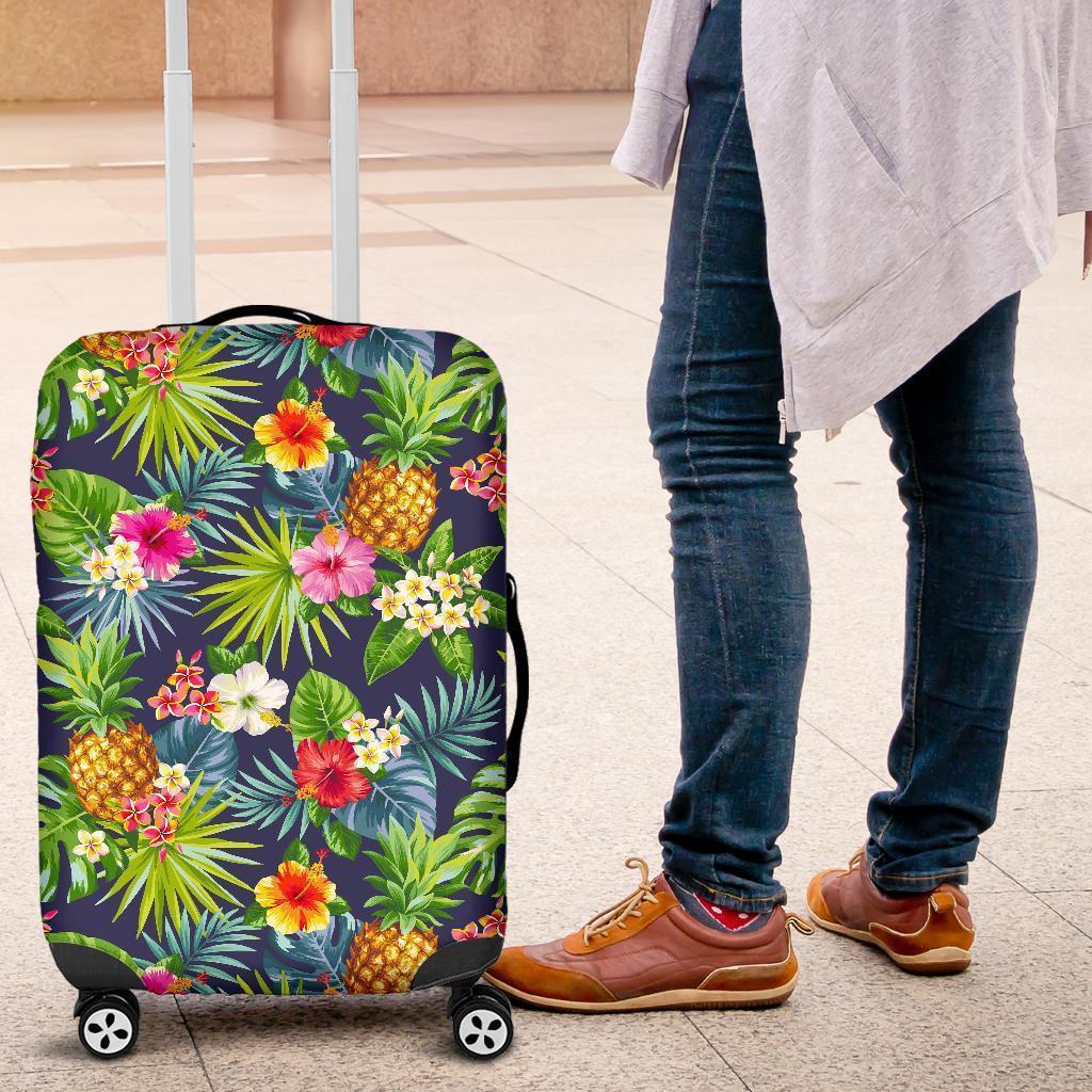Aloha Hawaii Tropical Pattern Print Luggage Cover GearFrost