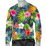 Aloha Hawaii Tropical Pattern Print Men's Crewneck Sweatshirt GearFrost