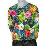 Aloha Hawaii Tropical Pattern Print Men's Crewneck Sweatshirt GearFrost