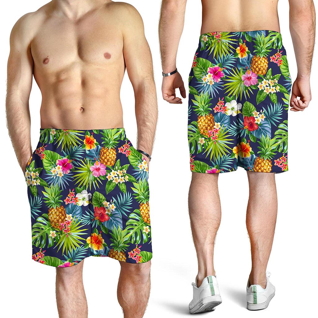 Aloha Hawaii Tropical Pattern Print Men's Shorts