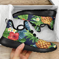 Aloha Hawaii Tropical Pattern Print Mesh Knit Shoes