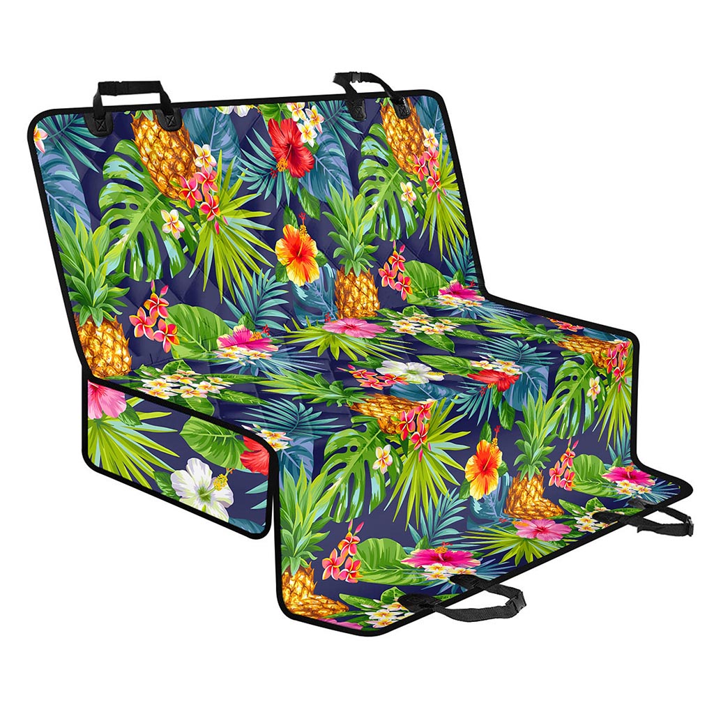 Aloha Hawaii Tropical Pattern Print Pet Car Back Seat Cover