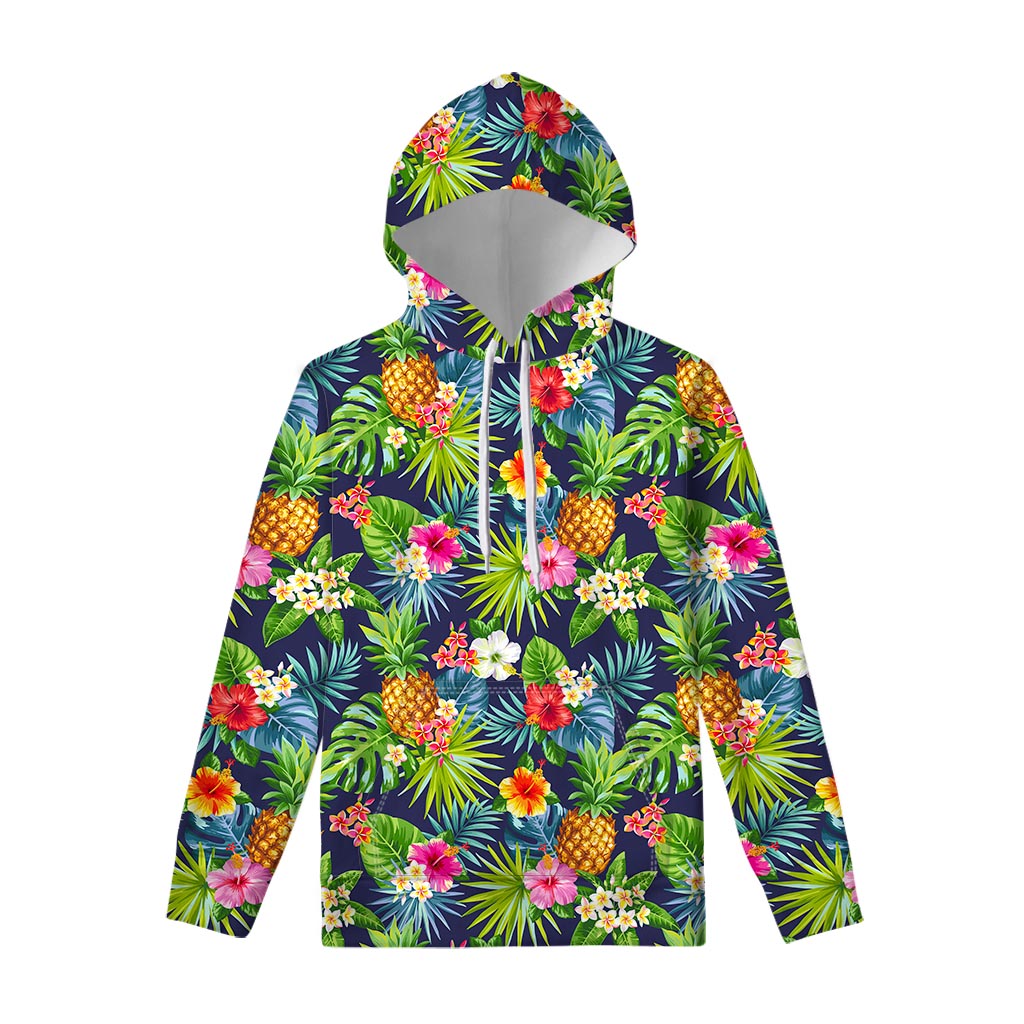 Aloha Hawaii Tropical Pattern Print Pullover Hoodie