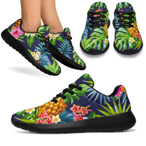 Aloha Hawaii Tropical Pattern Print Sport Shoes GearFrost