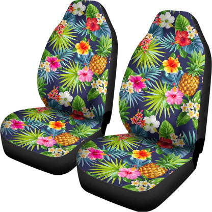 Aloha Hawaii Tropical Pattern Print Universal Fit Car Seat Covers