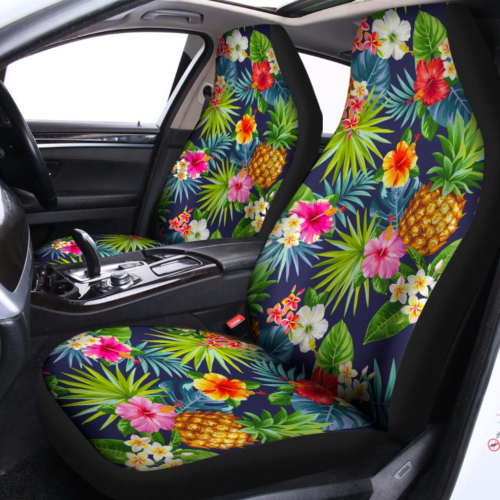 Aloha Hawaii Tropical Pattern Print Universal Fit Car Seat Covers