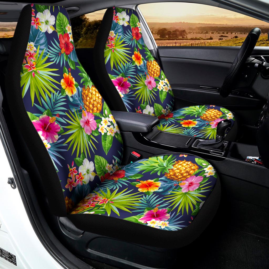 Aloha Hawaii Tropical Pattern Print Universal Fit Car Seat Covers
