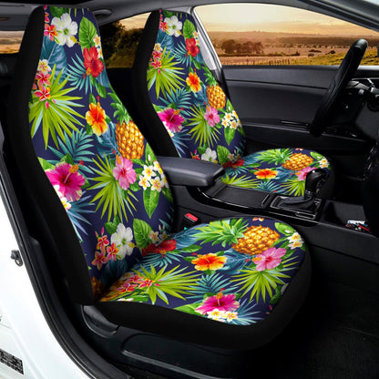 Aloha Hawaii Tropical Pattern Print Universal Fit Car Seat Covers
