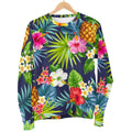 Aloha Hawaii Tropical Pattern Print Women's Crewneck Sweatshirt