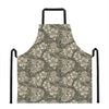 Aloha Hawaiian Camo Flower Pattern Print Apron