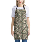 Aloha Hawaiian Camo Flower Pattern Print Apron