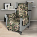 Aloha Hawaiian Camo Flower Pattern Print Armchair Protector