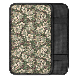 Aloha Hawaiian Camo Flower Pattern Print Car Center Console Cover