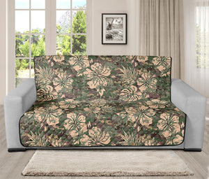 Aloha Hawaiian Camo Flower Pattern Print Futon Protector