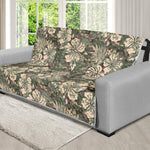 Aloha Hawaiian Camo Flower Pattern Print Futon Protector