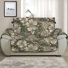 Aloha Hawaiian Camo Flower Pattern Print Half Sofa Protector