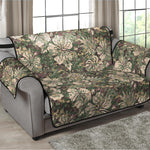 Aloha Hawaiian Camo Flower Pattern Print Loveseat Protector