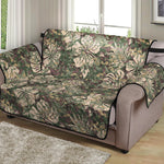 Aloha Hawaiian Camo Flower Pattern Print Loveseat Protector