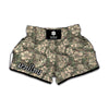 Aloha Hawaiian Camo Flower Pattern Print Muay Thai Boxing Shorts