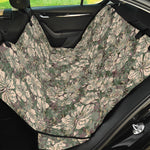 Aloha Hawaiian Camo Flower Pattern Print Pet Car Back Seat Cover