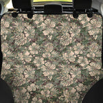 Aloha Hawaiian Camo Flower Pattern Print Pet Car Back Seat Cover