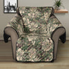 Aloha Hawaiian Camo Flower Pattern Print Recliner Protector