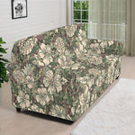 Aloha Hawaiian Camo Flower Pattern Print Sofa Cover