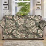 Aloha Hawaiian Camo Flower Pattern Print Sofa Protector