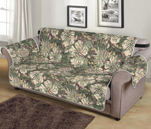 Aloha Hawaiian Camo Flower Pattern Print Sofa Protector