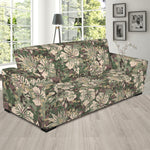 Aloha Hawaiian Camo Flower Pattern Print Sofa Slipcover