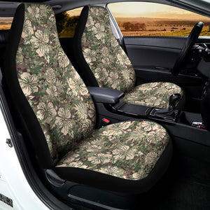 Aloha Hawaiian Camo Flower Pattern Print Universal Fit Car Seat Covers