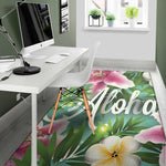 Aloha Hawaiian Flower Print Area Rug