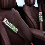 Aloha Hawaiian Flower Print Car Seat Belt Covers