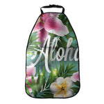 Aloha Hawaiian Flower Print Car Seat Organizers