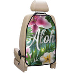 Aloha Hawaiian Flower Print Car Seat Organizers
