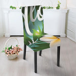 Aloha Hawaiian Flower Print Dining Chair Slipcover