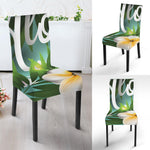 Aloha Hawaiian Flower Print Dining Chair Slipcover
