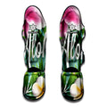 Aloha Hawaiian Flower Print Muay Thai Shin Guards