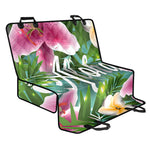 Aloha Hawaiian Flower Print Pet Car Back Seat Cover